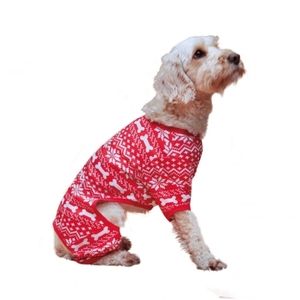 Merry & Bright Dog Apparel Holiday Christmas pajamas-Size M